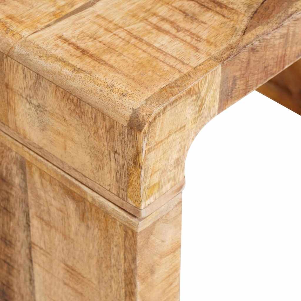 vidaXL Beistelltisch Braun 60 x 35 x 46 cm Massivholz Mango