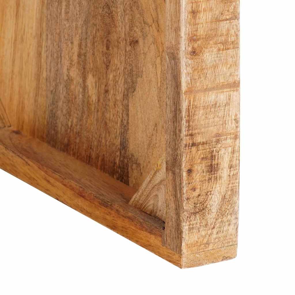 vidaXL Beistelltisch Braun 60 x 35 x 46 cm Massivholz Mango