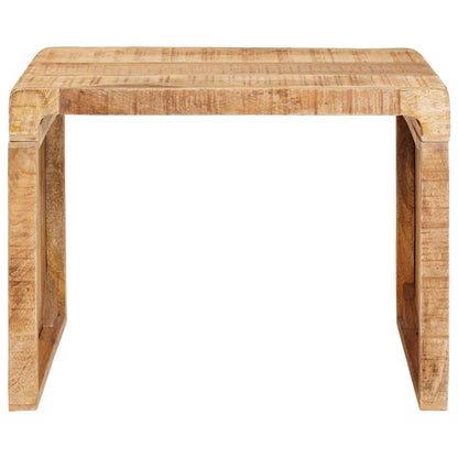 vidaXL Beistelltisch Braun 60 x 35 x 46 cm Massivholz Mango