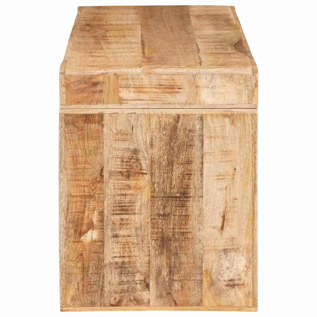 vidaXL Beistelltisch Braun 60 x 35 x 46 cm Massivholz Mango