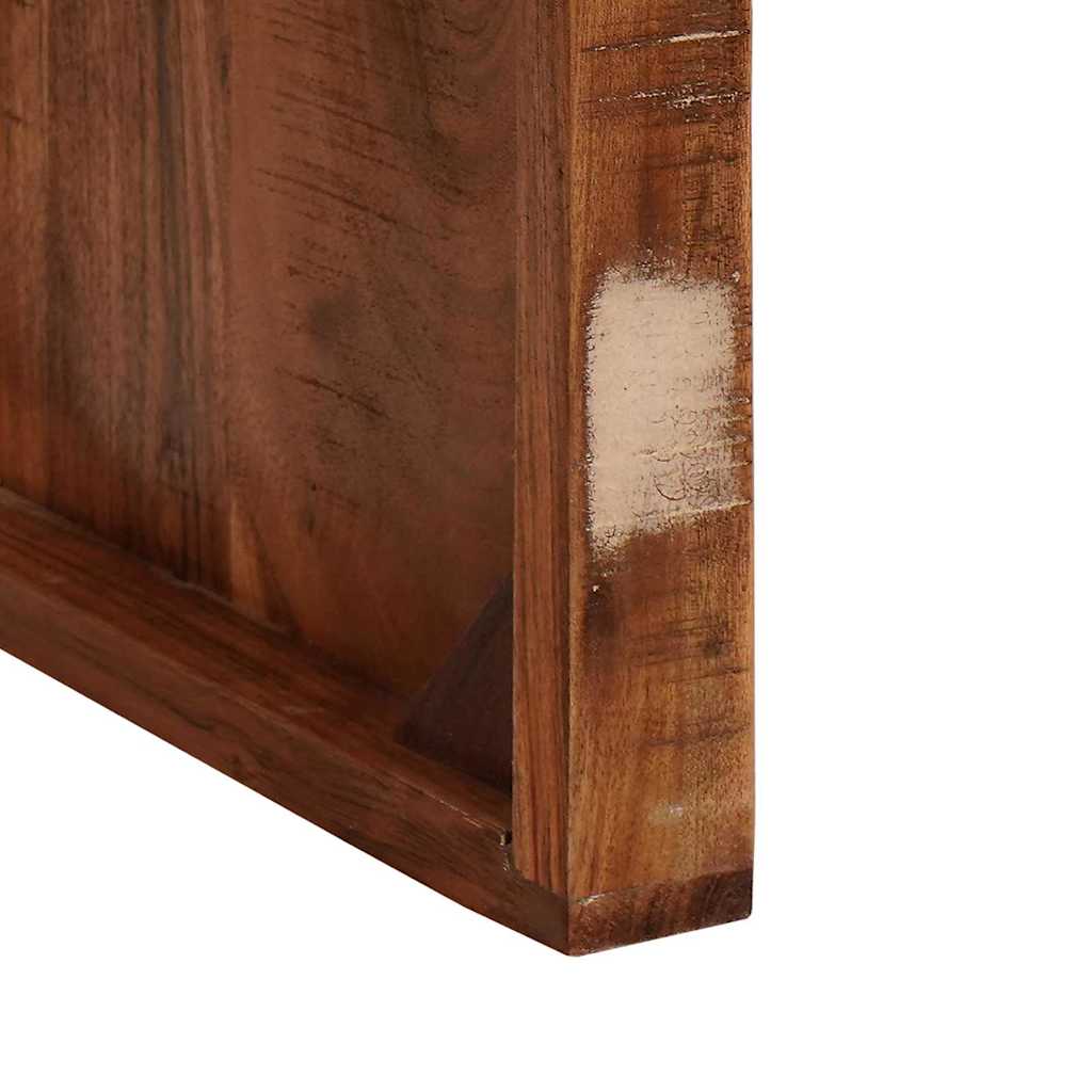 vidaXL Table d'appoint marron 60 x 35 x 46 cm en bois massif recyclé
