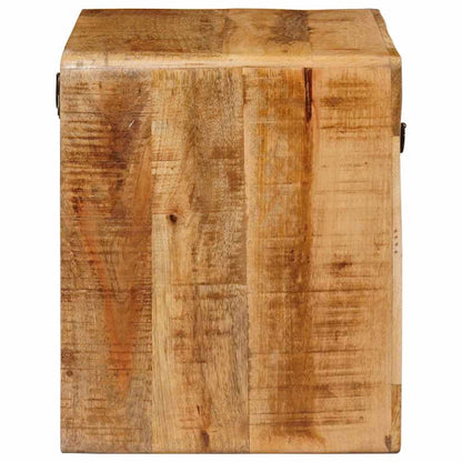 vidaXL Wandregal Nachtschrank Braun 40 x 30 x 36 cm Massivholz Mango