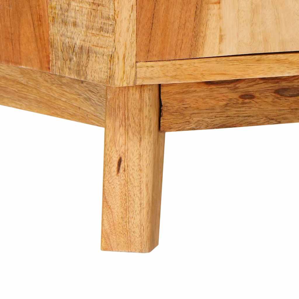 vidaXL Stauraumschränke mit Tür Braun 55 x 35 x 75 cm Massivholz Mango