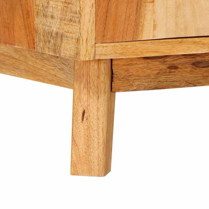vidaXL Stauraumschränke mit Tür Braun 55 x 35 x 75 cm Massivholz Mango