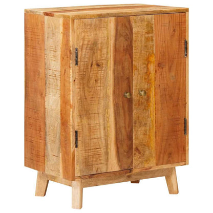 vidaXL Stauraumschränke mit Tür Braun 55 x 35 x 75 cm Massivholz Mango