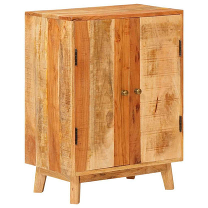 vidaXL Stauraumschränke mit Tür Braun 55 x 35 x 75 cm Massivholz Mango