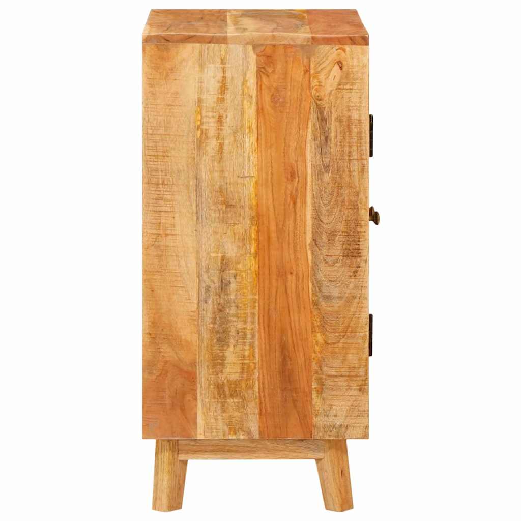 vidaXL Stauraumschränke mit Tür Braun 55 x 35 x 75 cm Massivholz Mango