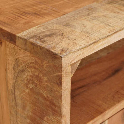 vidaXL Stauraumschränke Braun 110 x 30 x 45 cm Massivholz Mango