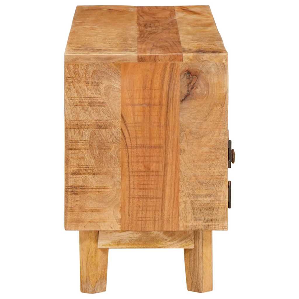 vidaXL Stauraumschränke Braun 110 x 30 x 45 cm Massivholz Mango