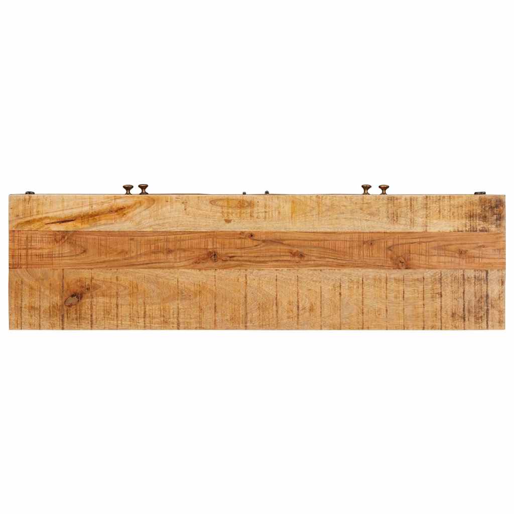 vidaXL Stauraumschränke Braun 110 x 30 x 45 cm Massivholz Mango