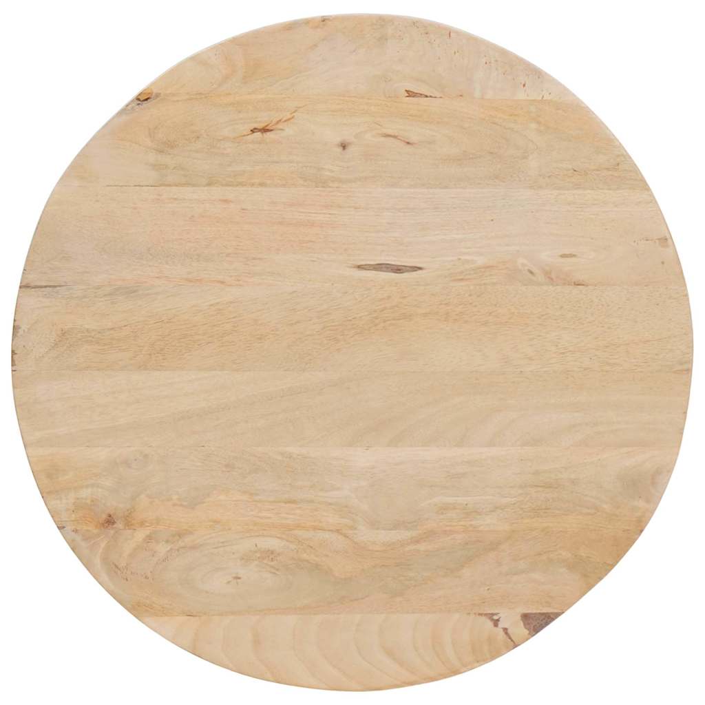 Nesting-Couchtische 3 pcs Braun Massivholz Mango und Stahl