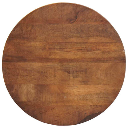 Nesting-Couchtische 3 pcs Honigbraun Massivholz Mango und Stahl