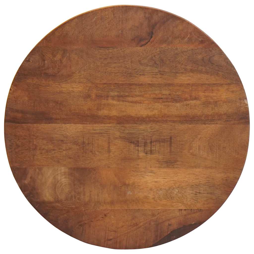 Nesting-Couchtische 2 pcs Honigbraun Massivholz Mango und Stahl