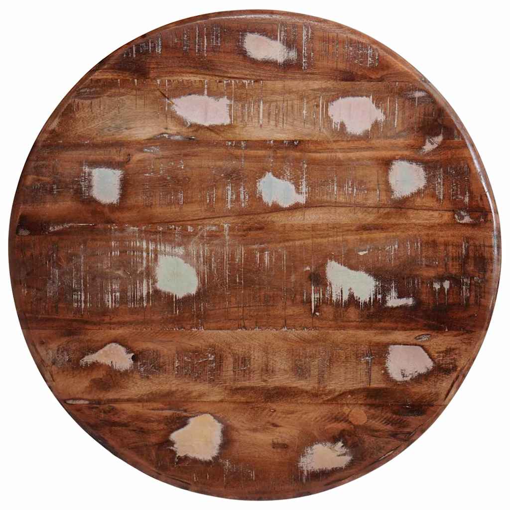 Nesting-Couchtische 2 pcs Mehrfarbig Massives Altholz