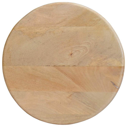 Nesting-Couchtische 2 pcs Schwarz Massivholz Mango