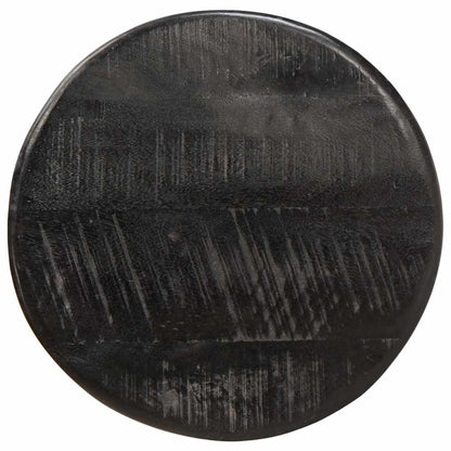 Nesting-Couchtische 3 pcs Weiß Massivholz Mango