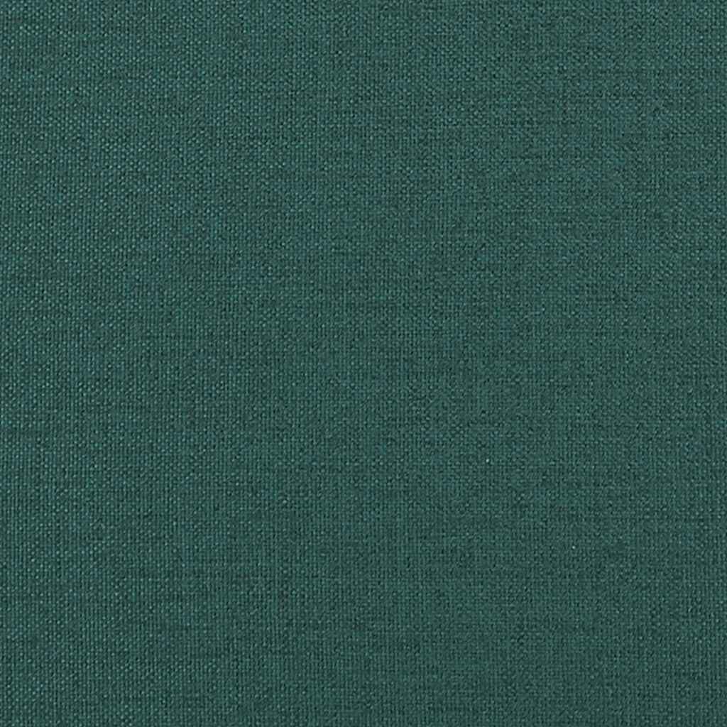 Esszimmerstühle 2 Stk. Dunkelgrün Stoff