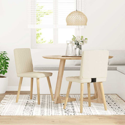 vidaXL Esszimmerstühle 2 Stk. Leinen