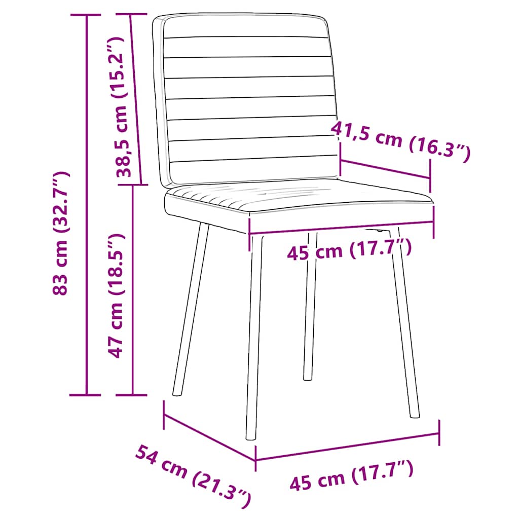 vidaXL Esszimmerstühle 2 Stk. Hellgrün Samt