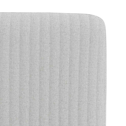 vidaXL Chaises de salle à manger 2 pcs Tissu gris nuage