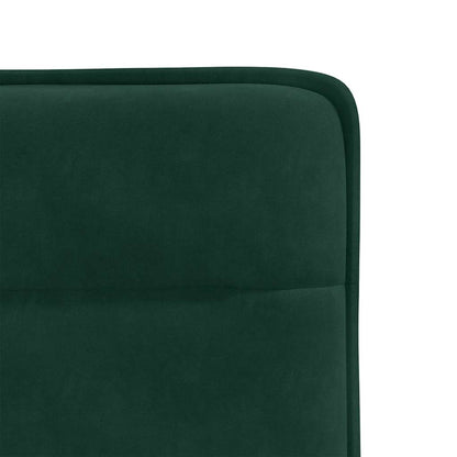 vidaXL Chaises de salle à manger 2 pcs Velours vert foncé