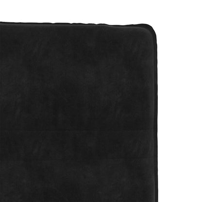 vidaXL Chaises de salle à manger 2 pcs Velours noir