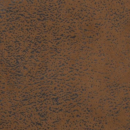 vidaXL Chaise de salle à manger en similicuir daim marron