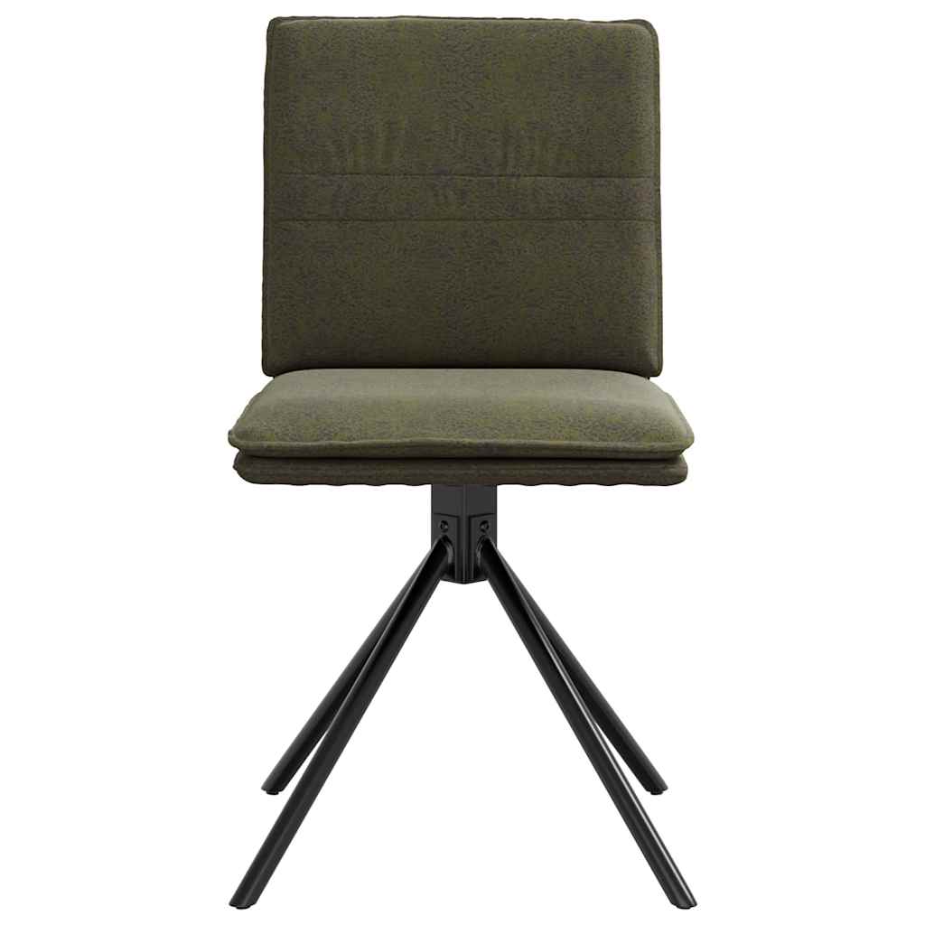 vidaXL Esszimmerstuhl Armeegrün