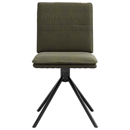 vidaXL Esszimmerstuhl Armeegrün