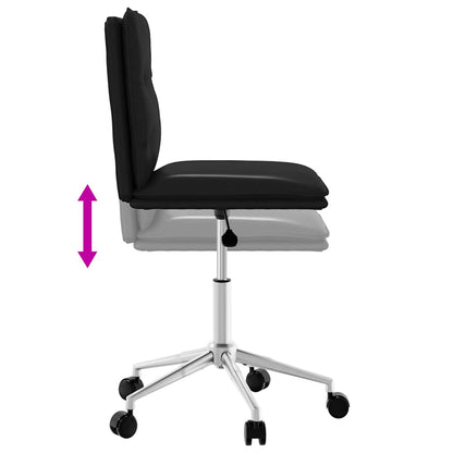 Esszimmerstuhl Schwarz Kunstleder