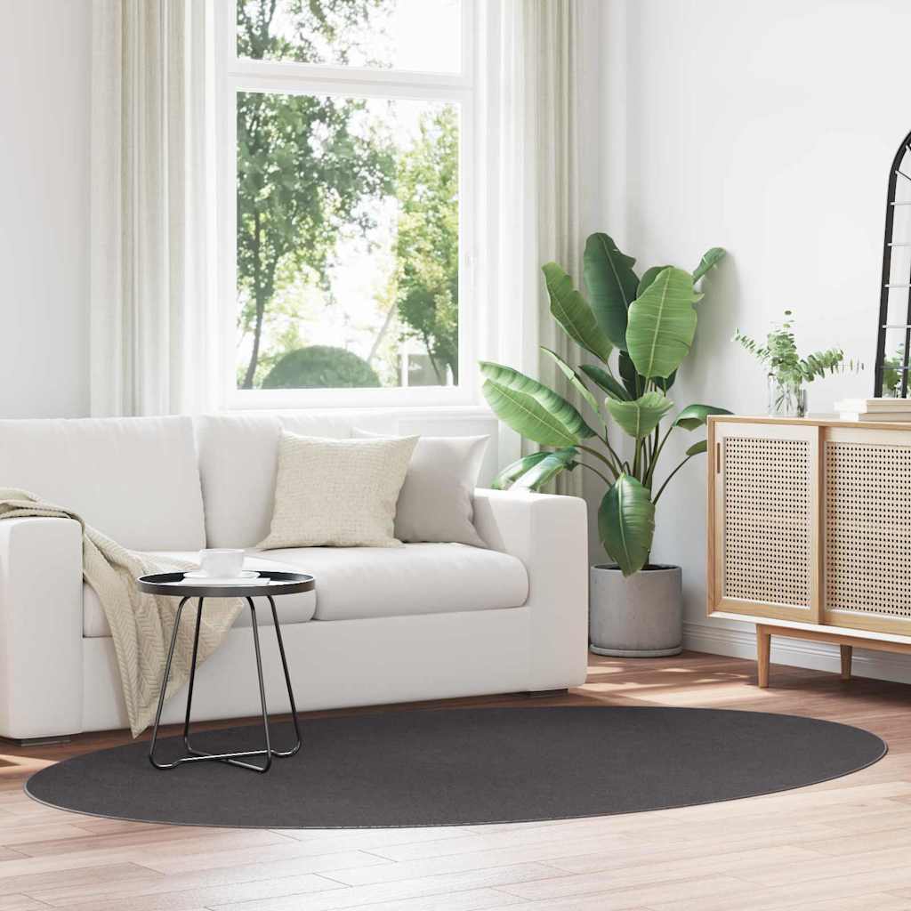 Bereichsteppiche HUARTE Anthrazit 160 x 230 cm 100 %Polyester