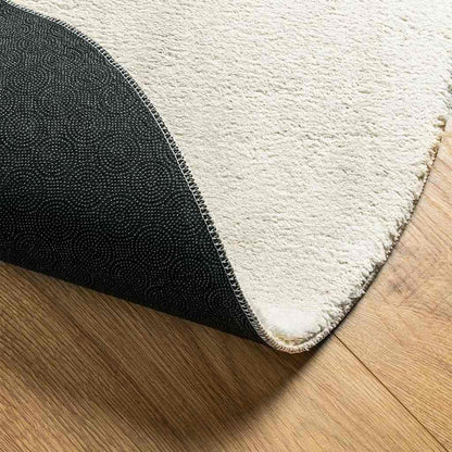 Bereichsteppiche Oval HUARTE Creme 120 x 170 cm 100 %Polyester