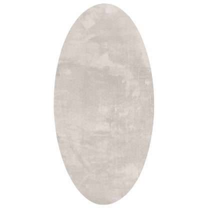 Bereichsteppiche Oval HUARTE Sand 80 x 150 cm 100 %Polyester