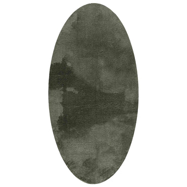 vidaXL Tapis d'intérieur HUARTE Vert forêt 100 x 200 cm 100 % polyester