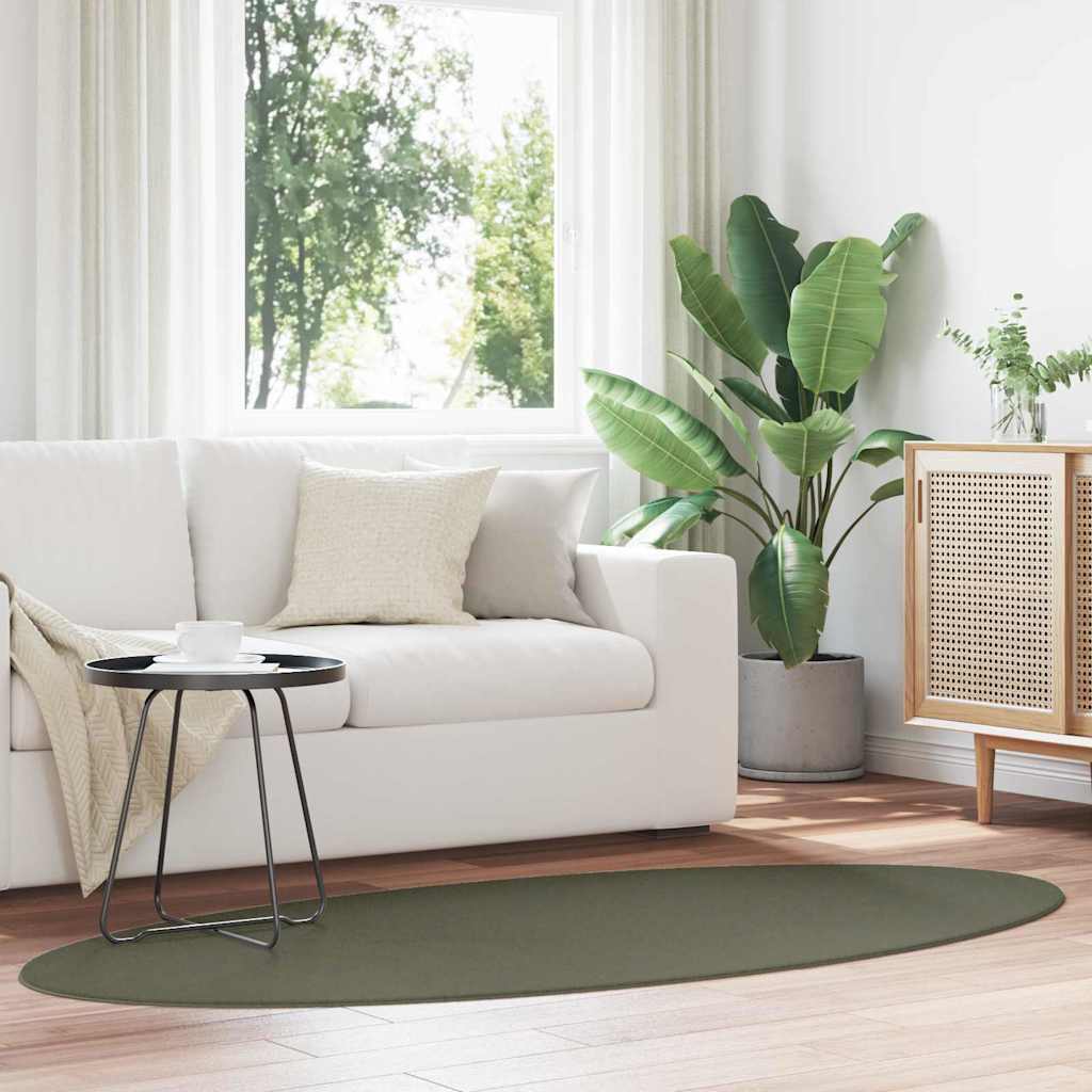 Bereichsteppiche HUARTE Waldgrün 170 x 120 cm 100 %Polyester