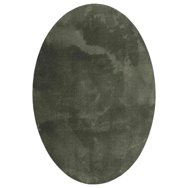 vidaXL Tapis d'appoint HUARTE Vert forêt 160 x 230 cm 100 % polyester