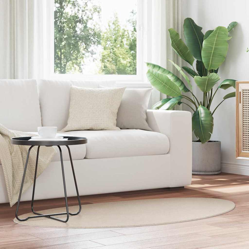 vidaXL Bereichsteppiche HUARTE Beige 80 x 150 cm Polyester