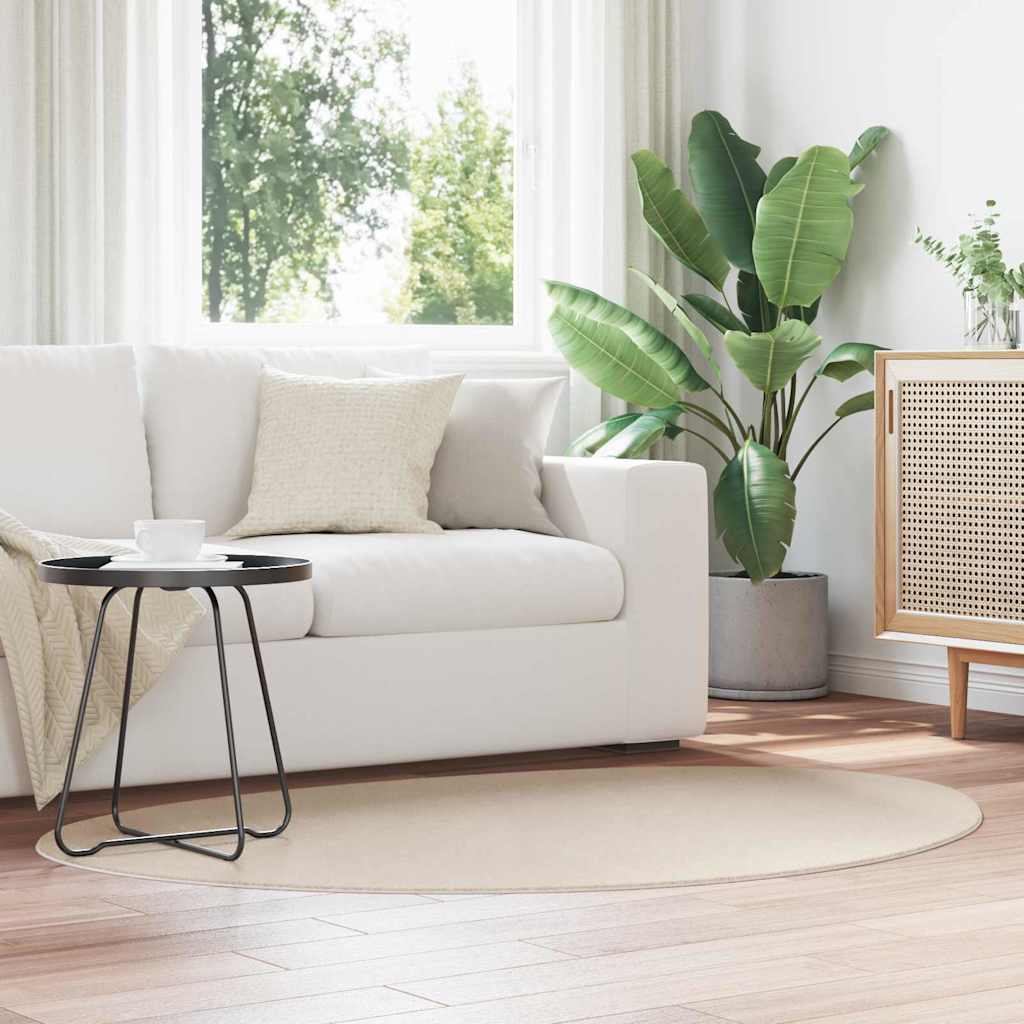 Bereichsteppiche HUARTE Beige 120 x 170 cm Polyester