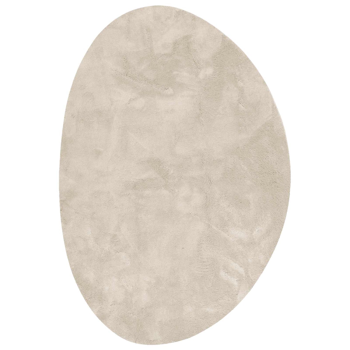 vidaXL Bereichsteppiche HUARTE Beige 140 x 200 cm Polyester