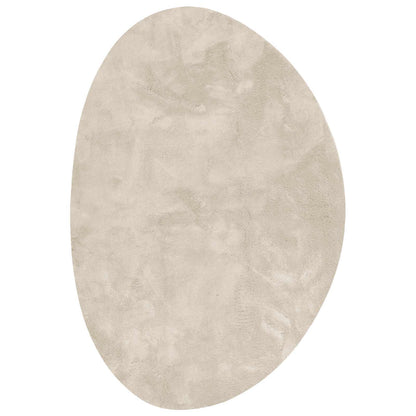 vidaXL Bereichsteppiche HUARTE Beige 140 x 200 cm Polyester