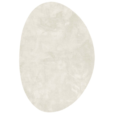 vidaXL Bereichsteppiche HUARTE Creme 140 x 200 cm Polyester