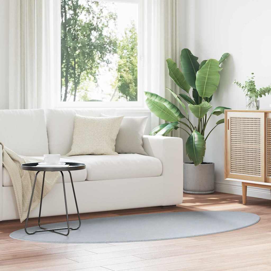 Bereichsteppiche HUARTE Grau 100 x 200 cm Polyester