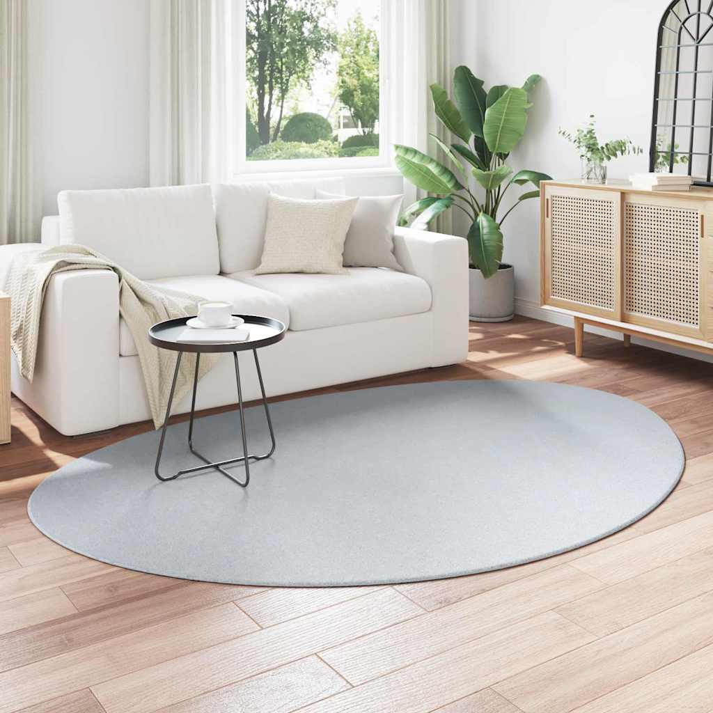vidaXL Bereichsteppiche HUARTE Grau 160 x 230 cm Polyester