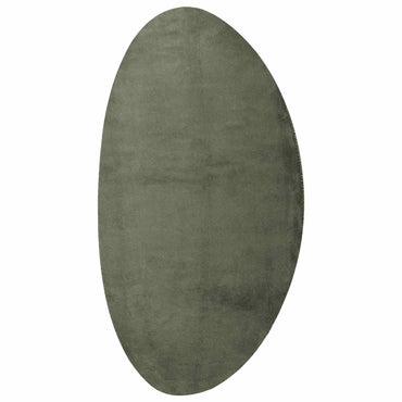 vidaXL Bereichsteppiche HUARTE Waldgrün 80 x 150 cm Polyester