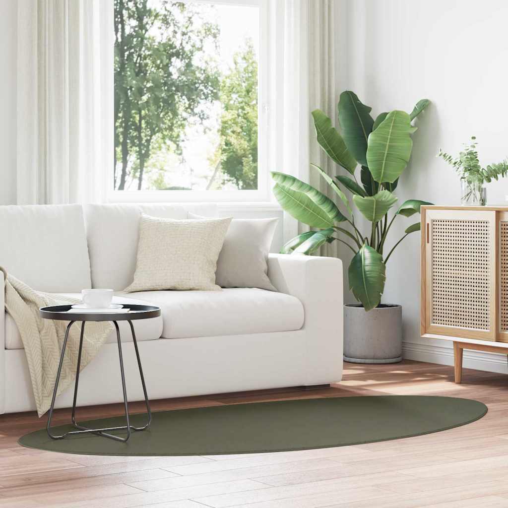 Bereichsteppiche HUARTE Waldgrün 100 x 200 cm Polyester