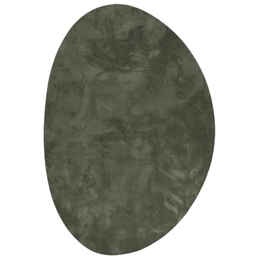 vidaXL Bereichsteppiche HUARTE Waldgrün 140 x 200 cm Polyester