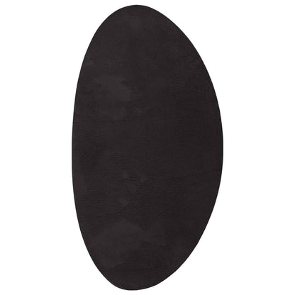 vidaXL Bereichsteppiche HUARTE Schwarz 80 x 150 cm Polyester