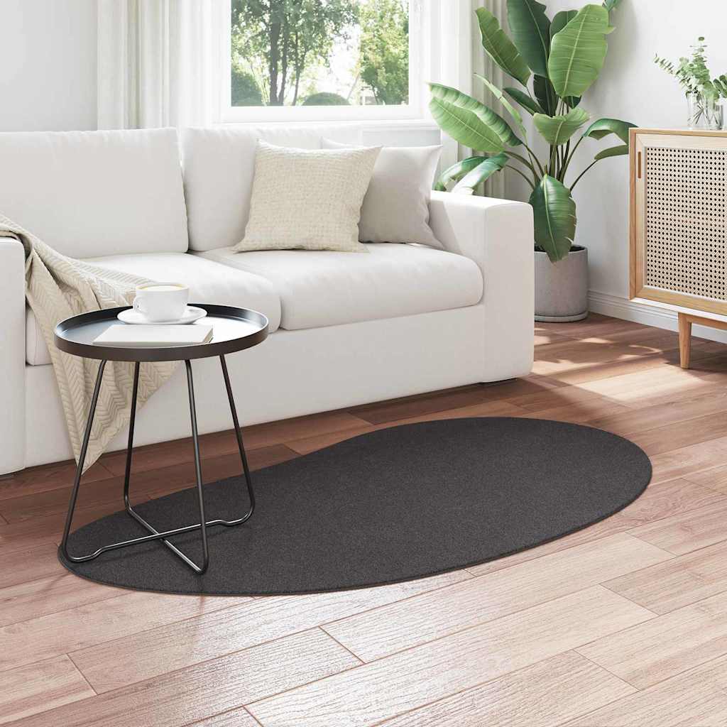 vidaXL Bereichsteppiche HUARTE Anthrazit 80 x 150 cm Polyester