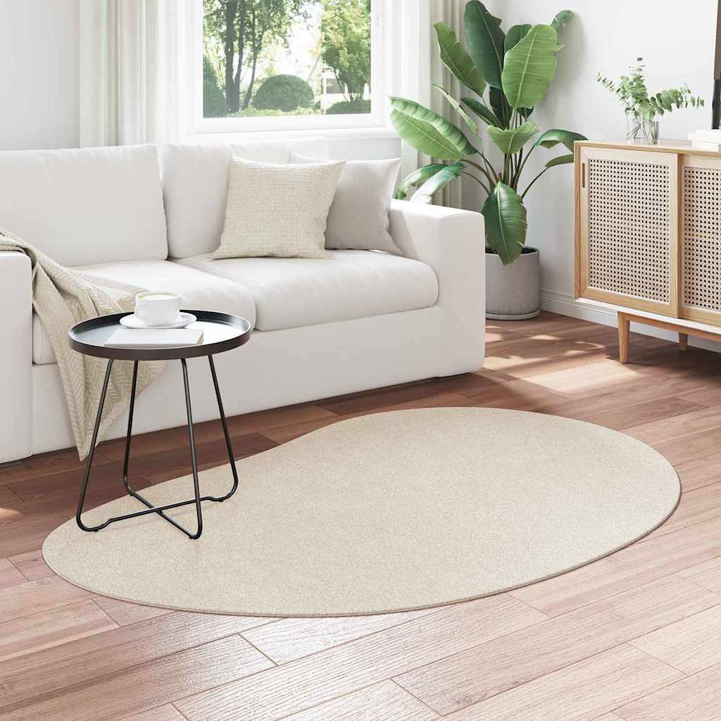 vidaXL Bereichsteppiche HUARTE Beige 120 x 170 cm Polyester