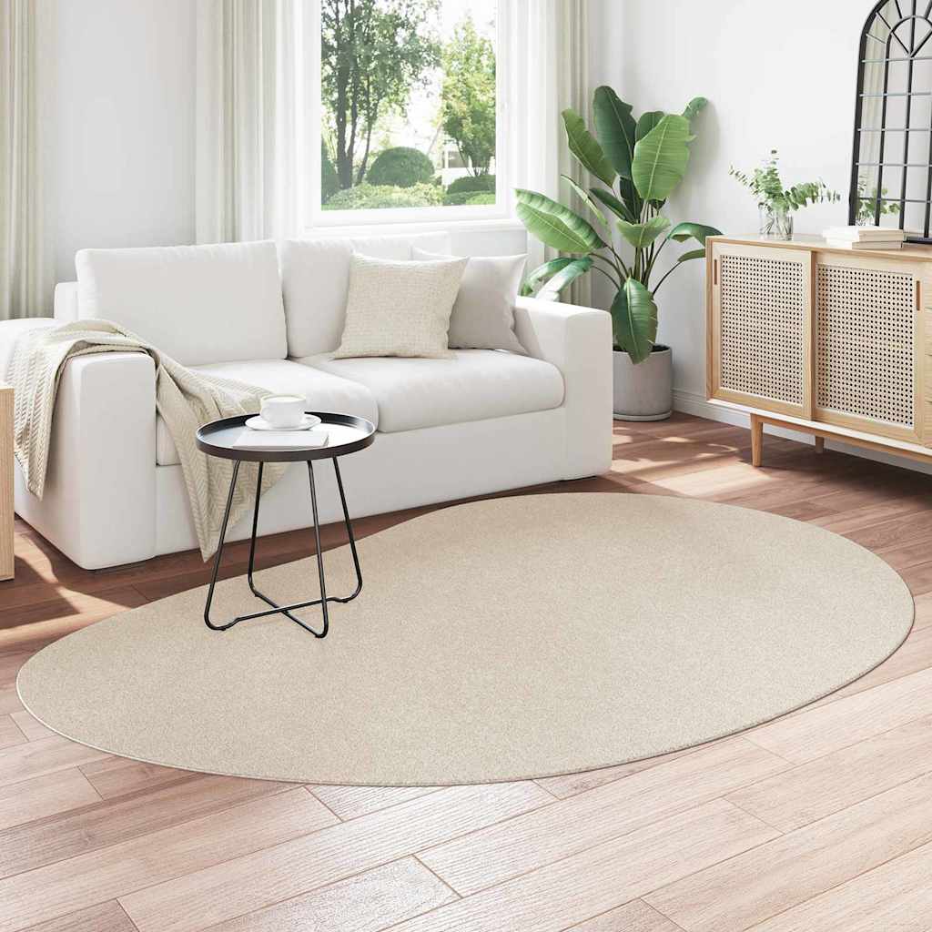 vidaXL Bereichsteppiche HUARTE Beige 160 x 230 cm Polyester